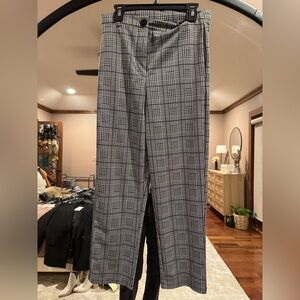 Forever 21 Black and White Checkered Pants